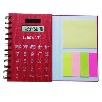 Calculadora de caderno com nota fixa (LC852B)